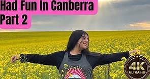 Beautiful Canberra | Floriade festival |Exploring canberra | Part 2 | Australia vlog 2023 | 4K🇦🇺❤️