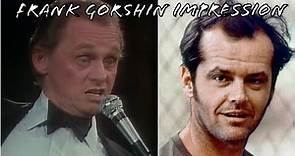 Frank Gorshin Does Jack Nicholson Impression (1977)