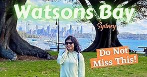 BEST Day Trip Ever!| Watsons Bay, Sydney