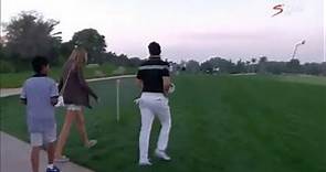 Rory Mcilroy and his fiance Erica Stoll