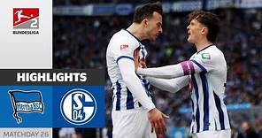 HERTHA Stands Its Ground! | Hertha BSC - FC Schalke 04 5:2 | Highlights | Matchday 26 - Bundesliga 2