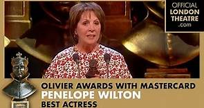 Penelope Wilton wins Best Actress | Olivier Awards 2015 with Mastercard