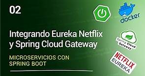 Eureka Netflix y Spring Cloud Gateway - Microservicios con Spring Boot