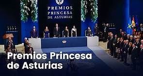 Ceremonia de la entrega de los Premios Princesa de Asturias (20/10/2023)
