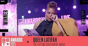 Queen Latifah Accepts The Lifetime Achievement Award! | BET Awards 2021