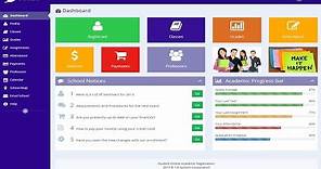 Student Online Academic Registration System