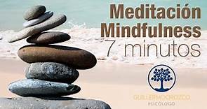 🧘‍♂🧘‍♀ Meditación guiada Mindfulness de 7 minutos