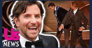 Bradley Cooper Reacts To Will Smith Slapping Chris Rock At Oscars 2022