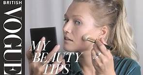 Toni Garrn's Guide To Fresh-Faced Makeup | My Beauty Tips | British Vogue