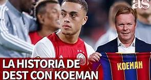 Sergiño Dest: el lateral de 19 años que ni Koeman convenció para jugar con Holanda