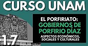 ✅ Historia de México UNAM: EL PORFIRIATO | Gobierno de Porfirio Díaz | Movimientos de oposición