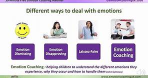 Emotion Coaching- an introduction