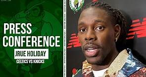 Jrue Holiday Reacts to Signing Celtics Extension