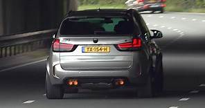 HAMANN BMW X5M F85 (740HP) - FLAMES, POP & BANGS & Accelerations!