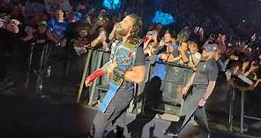 Roman Reigns' entrance | WWE Live - London | April 29th 2022