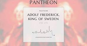 Adolf Frederick, King of Sweden Biography - King of Sweden from 1751 to 1771