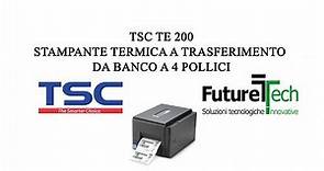 TSC TE 200 - stampante termica da banco