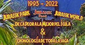 Cómo ver TODAS las PELÍCULAS de Jurassic Park/World y ¿cuál es la mejor?