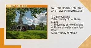 Top 5 colleges in Maine