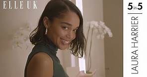 Laura Harrier On The Five Essential Beauty Products She Couldn't Live Without | 5 In 5 | ELLE UK