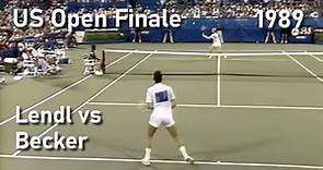 US Open Finale 1989 Ivan Lendl - Boris Becker