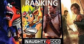 Ranking de Todos los Juegos de Naughty Dog