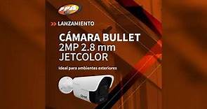 Cámara Bullet 2MP 2.8 mm con tecnología JetColor