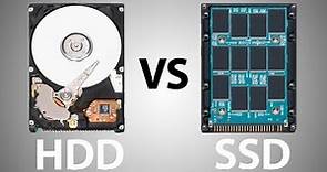 Comparación entre un Disco Duro HDD y un SSD