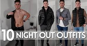 10 Simple Men's Winter Outfit Ideas | Christmas Party & Night Out Outfits | Men's Fashion 2021