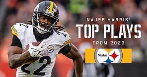 Najee Harris' Top Plays of 2023 | Pittsburgh Steelers