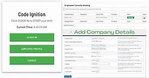 Online Employee Attendance System With Proper Clock In And Clock Out Functionality - WordPress Site