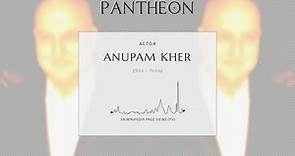 Anupam Kher Biography - Indian actor