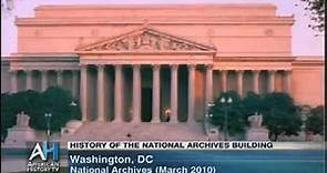 History of the National Archives Building