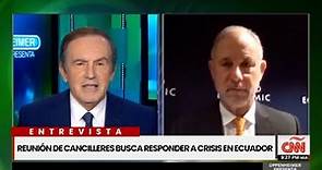 Entrevista al Ministro de Relaciones Exteriores, Javier González-Olaechea en CNN en Español