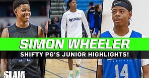 Simon Wheeler shows off SHIFTY PG skills! Junior Season Highlights