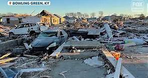 The Aftermath In Bowling Green, KY Following Deadly Tornado
