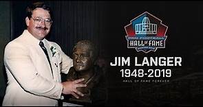 Remembering Hall of Famer Jim Langer