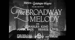 The Broadway Melody Opening Credits 1929