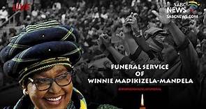 Winnie Madikizela-Mandela's official funeral proceedings, 14 April 2018