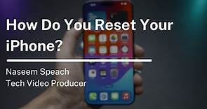 How to Hard Reset an iPhone