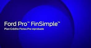 Ford Pro™ FinSimple™ | Ford España