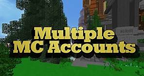 How to have Multiple Minecraft accounts on one Device | 2021 Tutorial
