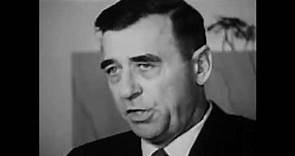 Apr. 11, 1963 - Edwin Walker Speaks after Assassination Attempt