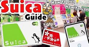 Suica Card Japan / Things to know before traveling to Japan, Tokyo
