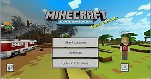 Minecraft Education Edition: Demo Lesson with Coding Agent