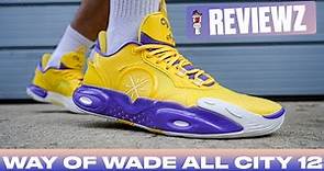 D'ANGELO RUSSELL'S NEW HOOP SHOE! | WAY OF WADE ALL CITY 12 "CITY OF ANGELS" | FIRST IMPRESSIONS