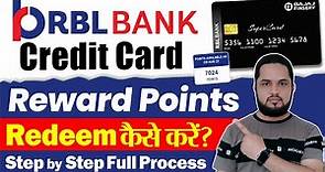 RBL Credit Card Reward Points Redeem | How to Redeem Rbl Credit Card Reward Point | RBL Rewards