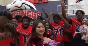 George Bush High School Know How to Do a Pep Rally!