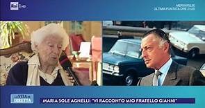 La vita in diretta 2017/18 - I ricordi della sorella Maria Sole Agnelli a 15 anni dall'addio all'avvocato Gianni - 24/01/2018