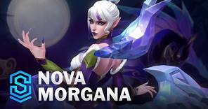 NOVA Morgana Wild Rift Skin Spotlight